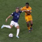 Reconoció que el primer tiempo les "costó un poco" pero las arengas del seleccionador, Gustavo Alfaro, les despertó.