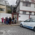 Los agentes llegaron al  sitio de los hechos y  hablaron con la familia.