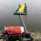 Los motores a Diésel son usados para los sistemas de aireación en las camaroneras.