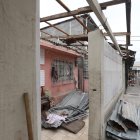 Según moradores, antes de lanzar el explosivo sujetos dieron dos vueltas por el sector