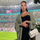 Georgina  Rodríguez estuvo presente en el estadio Lusail de Catar, donde Portugal venció a Suiza.
