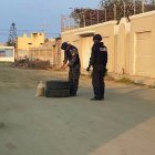 Agentes del GIR hicieron una explosión controlada de una bomba casera.