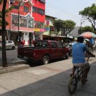 En la avenida 28 de Agosto de Pascuales fue hallada la “pieza anatómica humana”, como se la describe en el informe policial elaborado sobre este hecho.