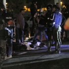 Durante un impresionante operativo fueron detenidos  JR y sus 36 custodios.