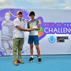 Tyrone Flores (i), vicepresidente de la Federación Deportiva de Guayas y de la Ecuatoriana de Tenis impulsó los torneos nacionales e internacionales que se dieron en el país.