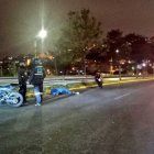 En uno de los últimos accidentes murió un hombre en motocicleta.