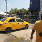 El vehículo que fue retenido tras el crimen de Franklin Cruz Alejandro