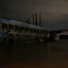 El ECU-911 informó que las Fuerzas Armadas siguieron un protocolo para remolcar a las barcazas.