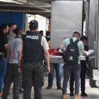 El cuerpo de Jessie Robinson  Corozo quedó en el portal de un local de decoración de motos.