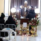 Los restos de Steven fueron velados en una casa barrial de La Planada. Acudieron sus amigos y familiares.