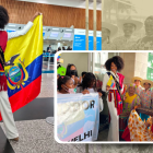 Nayelhi González, Miss Ecuador 2022, partió  a los Estados Unidos.