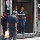 Los agentes de la Dinased hicieron más pericias en los alrededores de la escena.