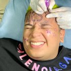 El influencer Michael Quiñones reveló que todo fue mentira, sobre el tatuaje de Messi en su frente.