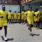 Aucas se encuentra en Lima, Perú, para disputar varios duelos amistosos.