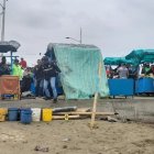 Freddy Armando Delgado Bailón fue baleado en su puesto de trabajo, el mercado Playita Mía, en Manta.