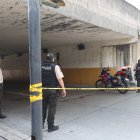 La víctima fue interceptada en este túnel del paso a desnivel de la avenida del Bombero.