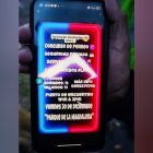 Este es el mensaje de convocatoria que circuló, para alentar la participación de estudiantes.