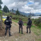 El Grupo de Operaciones Especiales hicieron un barrido por la zona.