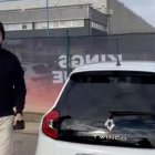 Gerard Piqué llegó a la Kings League manejando un Twingo