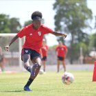 Tamara Angulo, ecuatoriana que juega en River Plate.