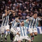 Lionel Messi sigue disfrutando haber sido campeón.