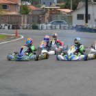 Los deportistas demostraron habilidad al volante de los karts en emocionantes carreras disputadas en el Kartódromo Cotopaxi.