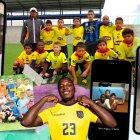 El jugador que actúa en Inglaterra ahora es padrino para chicos de Santo Domingo de los Tsáchilas que quieren ser como él.