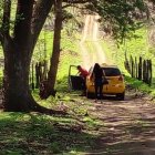 Allegados a las víctimas arribaron alrededor de las 12:30 de este sábado 21 de enero de 2023 al recinto.