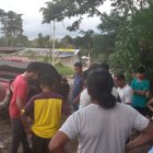 Las autoridades se encontraron con los comuneros para realizar la detención.