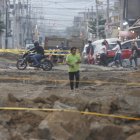 La calle Argentina, desde la 19 hasta la 25, se encuentra en reparación desde mayo de 2022.