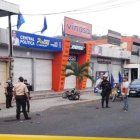 En la sede política de la calle Ramos Iduarte y Avenida Universitaria detonó el explosivo.