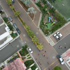 La escena de este hecho de sangre se produjo dentro y fuera de una vivienda. Tres de las cinco víctimas mortales.