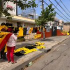 Sobre la avenida Barcelona se asentaron diferentes comercios antes de que inicie la Noche Amarilla