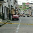 El carro estaba sobre la calle June Guzmán