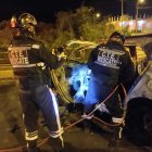 Personal de la Comisión de Tránsito realizó el rescate del cuerpo.