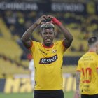 Gabriel Cortez puso de penal el gol que le dio los tres puntos al Ídolo ante D. Cuenca.