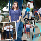 Actrices, modelos y presentadores de televisión que participaron en los comicios, eligieron un vestuario fresco y cómodo