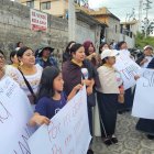 Parientes y amigos de la fallecida hicieron una protesta luego de conocerse del femicidio para exigir justicia.