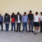 Los sujetos estaban en una casa de la Mitad del Mundo, norte de Quito.