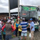 La colisión dejó varios vehículos involucrados en dos accidentes distintos.