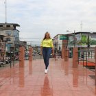 La alcaldesa electa se mudará de Guayaquil a Simón Bolívar en los próximos días.