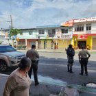 Unidades técnicas antiexplosivos de la Policía Nacional acudieron al lugar.