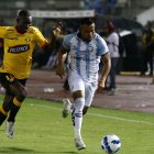 Guayaquil City y Barcelona empatan 1-1 en el estadio Christian Benítez
