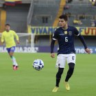 Yeltzin Erique ha sido uno de los titulares de la sub-20 de Ecuador, en el Sudamericano de Colombia.