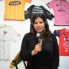 Manuela Salazar es narradora deportiva, una de las pocas en Ecuador.
