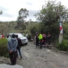 El cadáver fue encontrado en un camino de tercer orden, en el cantón Guano.