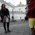 Algunas sexoservidoras están en estado de gestación y otras son adultas mayores.