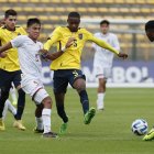 La sub-20 de Ecuador igualó 1-1 ante Venezuela, en la penúltima fecha del Sudamericano de Colombia.