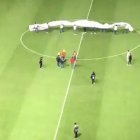 Momentos previos a que la mujer le dijera el no a su pareja.