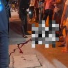 Testigos de los hechos dieron a conocer que varios sujetos vestidos con ropa militar, encapuchados y fuertemente armados, llegaron al centro del poblado.